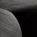  Meridian Cresthill Black Oak Wood Nightstand IMAGE 15