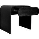  Meridian Cresthill Black Oak Wood Nightstand IMAGE 7