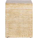  Meridian Cresthill White Oak Wood Nightstand IMAGE 6