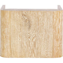  Meridian Cresthill White Oak Wood Nightstand IMAGE 7