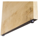  Meridian Cresthill Natural Burl Wood Nightstand IMAGE 10