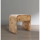  Meridian Cresthill Natural Burl Wood Nightstand IMAGE 2