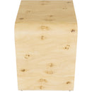  Meridian Cresthill Natural Burl Wood Nightstand IMAGE 6