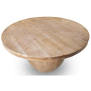  Meridian Halton 52" Natural Acacia Wood Dining Table IMAGE 4