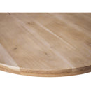  Meridian Halton 52" Natural Acacia Wood Dining Table IMAGE 5