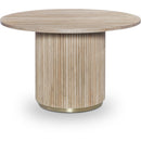  Meridian Oakhill 48" Natural Mango Wood Dining Table IMAGE 1