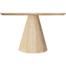  Meridian Linette 52" White Oak Wood Dining Table IMAGE 3