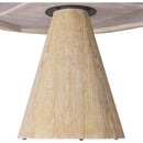  Meridian Linette 52" White Oak Wood Dining Table IMAGE 8