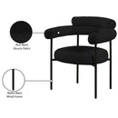  Color_Black -- Meridian Blake Arm Chair IMAGE 8
