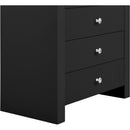  Color_Black -- Meridian Artisto 5 Drawer Chest IMAGE 17