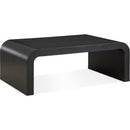  Meridian Artisto Black Ash Veneer Coffee Table IMAGE 1