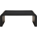  Meridian Artisto Black Ash Veneer Coffee Table IMAGE 3