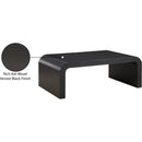 Meridian Artisto Black Ash Veneer Coffee Table IMAGE 9