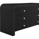  Color_Black -- Meridian Artisto 6 Drawer Dresser IMAGE 15