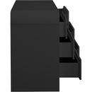  Color_Black -- Meridian Artisto 6 Drawer Dresser IMAGE 9
