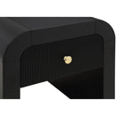  Meridian Artisto Black Ash Veneer End / Side Table IMAGE 10