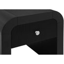  Meridian Artisto Black Ash Veneer End / Side Table IMAGE 11