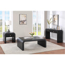  Meridian Artisto Black Ash Veneer End / Side Table IMAGE 12