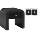  Meridian Artisto Black Ash Veneer End / Side Table IMAGE 2