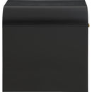  Meridian Artisto Black Ash Veneer End / Side Table IMAGE 8