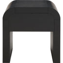  Meridian Artisto Black Ash Veneer End / Side Table IMAGE 9