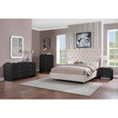  Color_Black -- Meridian Artisto 2 Drawer Nightstand IMAGE 15