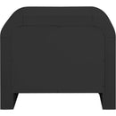  Color_Black -- Meridian Artisto 2 Drawer Nightstand IMAGE 9