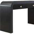  Meridian Artisto Black Ash Veneer Console Table IMAGE 10