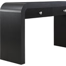  Meridian Artisto Black Ash Veneer Console Table IMAGE 11