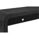  Meridian Artisto Black Ash Veneer Console Table IMAGE 12