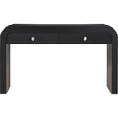  Meridian Artisto Black Ash Veneer Console Table IMAGE 6