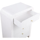  Color_White -- Artisto White Ash Veneer Chest IMAGE 10