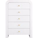  Color_White -- Artisto White Ash Veneer Chest IMAGE 5