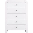  Color_White -- Artisto White Ash Veneer Chest IMAGE 6