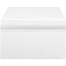  Meridian Artisto White Ash Veneer Coffee Table IMAGE 4