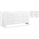Meridian Artisto White Dresser IMAGE 20