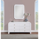  Color_White -- Artisto White Ash Veneer Dresser IMAGE 3
