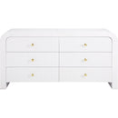  Color_White -- Artisto White Ash Veneer Dresser IMAGE 5