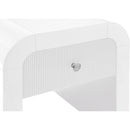  Meridian Artisto White Ash Veneer End / Side Table IMAGE 11