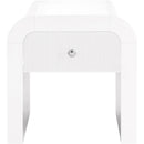  Meridian Artisto White Ash Veneer End / Side Table IMAGE 6