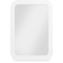  Meridian Artisto White Ash Veneer Frame Mirror IMAGE 1