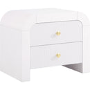 Meridian Artisto 2-Drawer Nightstand 888White-NS IMAGE 1