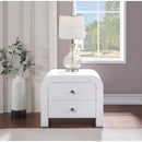  Color_White -- Artisto White Ash Veneer Nightstand IMAGE 4