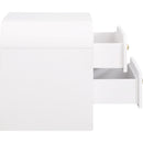  Color_White -- Artisto White Ash Veneer Nightstand IMAGE 7