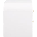  Color_White -- Artisto White Ash Veneer Nightstand IMAGE 8
