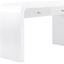  Meridian Artisto White Ash Veneer Console Table IMAGE 10