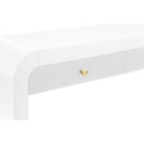  Meridian Artisto White Ash Veneer Console Table IMAGE 12