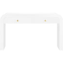  Meridian Artisto White Ash Veneer Console Table IMAGE 5