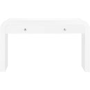  Meridian Artisto White Ash Veneer Console Table IMAGE 6