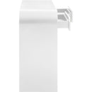  Meridian Artisto White Ash Veneer Console Table IMAGE 9